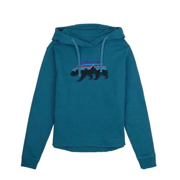 Patagonia Fitz Roy Bear Uprisal Hoodie M - Picture 1 of 8